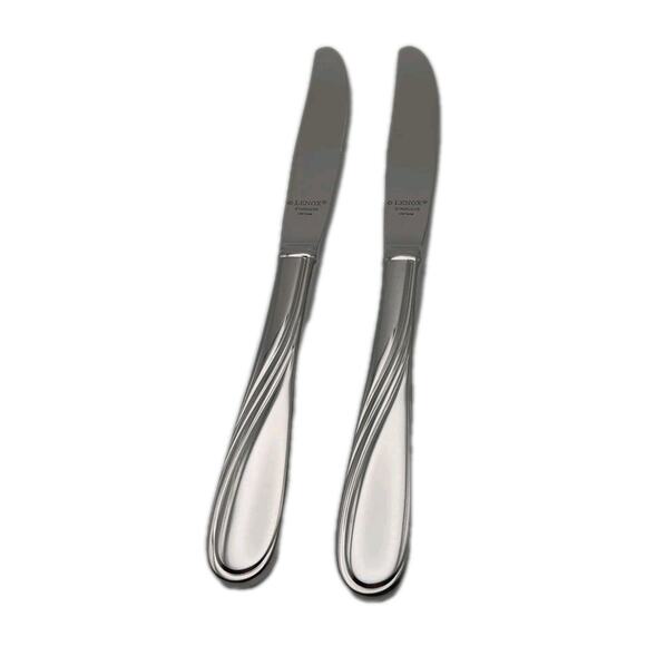Lenox Other - Lenox Summerville 2 Place Knives 18/10 Stainless Flatware Vietnam New Old Stock